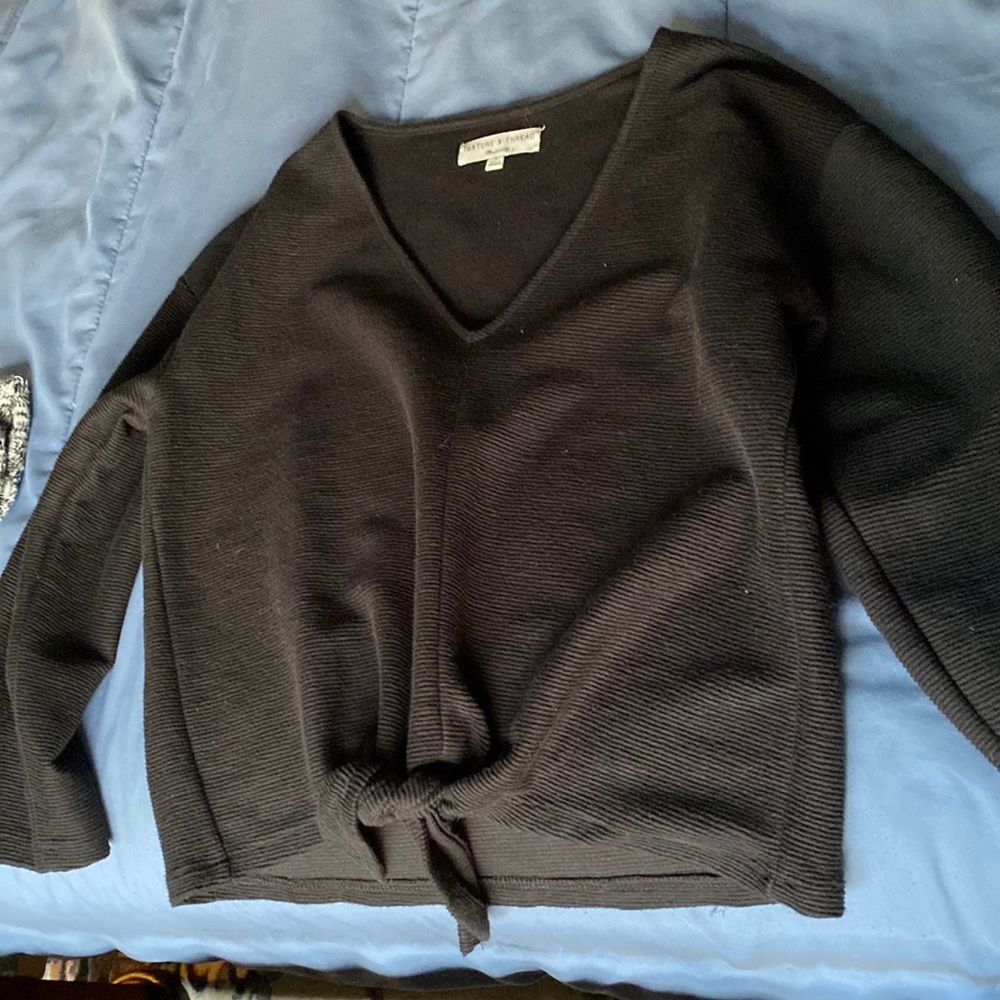 Black sweater
